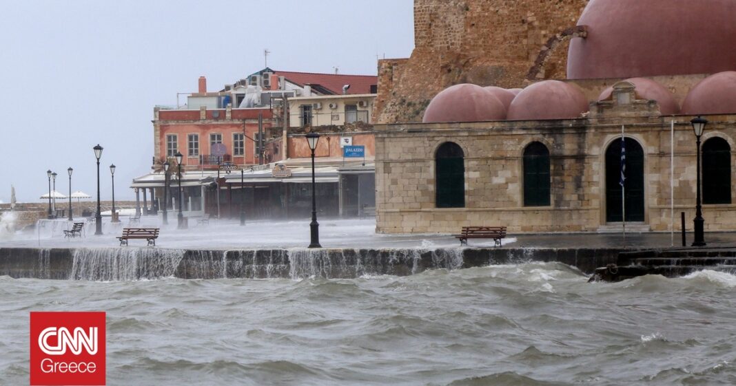 «Καταστροφικές Καταιγίδες στην Κρήτη: Δρόμοι μετατρέπονται σε ποτάμια στο Ηράκλειο και τα Χανιά!»