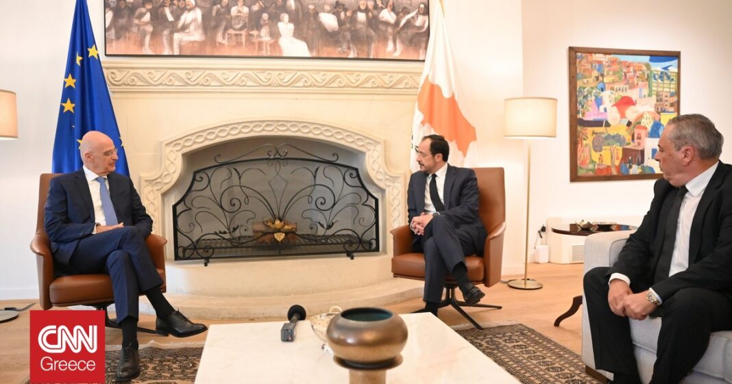 «Δένδιας-από-Κύπρο:-Ξεκάθαρο-μήνυμα-–-Όχι-σε-Τουρκία-αν-δεν-σταματήσει-τις-παράνομες-ενέργειες!»